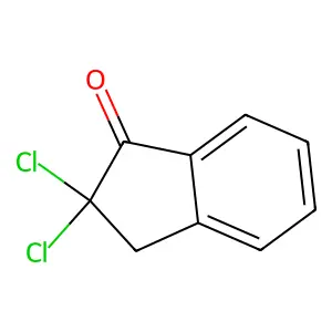 2,2-dichloro-3H-inden-1-one structure
