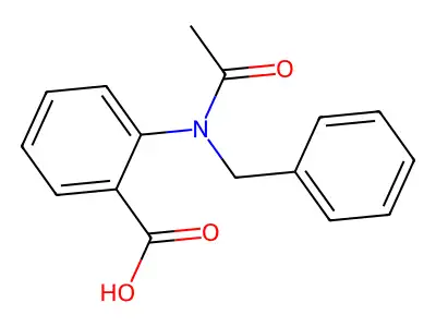 2-(N-Benzylacetamido)benzoic acid structure