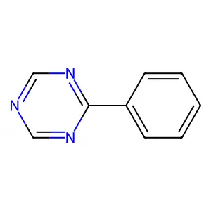 2-Phenyl-1,3,5-triazine structure
