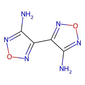 (3,3'-Bi-1,2,5-oxadiazole)-4,4'-diamine structure