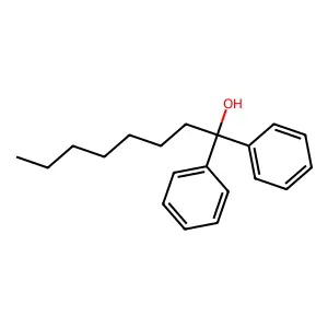 1,1-二苯基辛-1-醇 structure