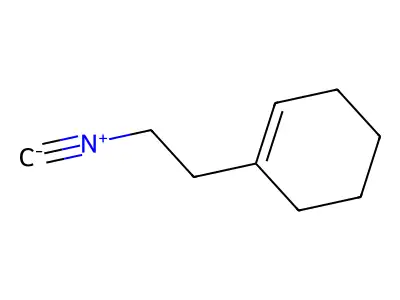 1-(2-Isocyanoethyl)cyclohexene structure