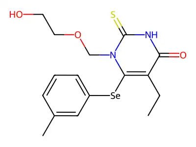 Thiouracil der. structure