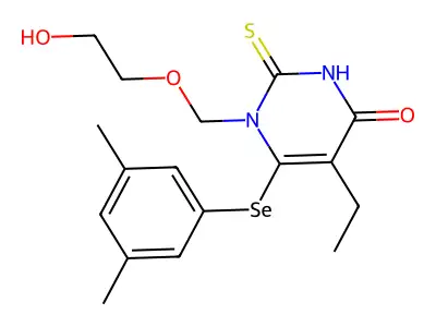 Thiouracil der. structure