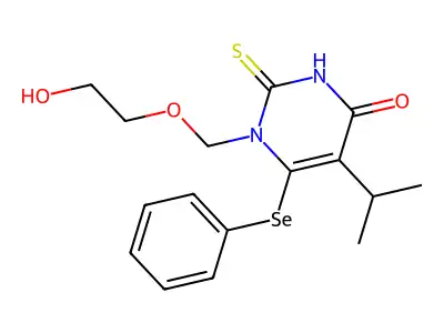 Thiouracil der. structure