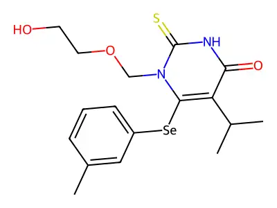 Thiouracil der. structure