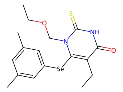 Thiouracil der. structure