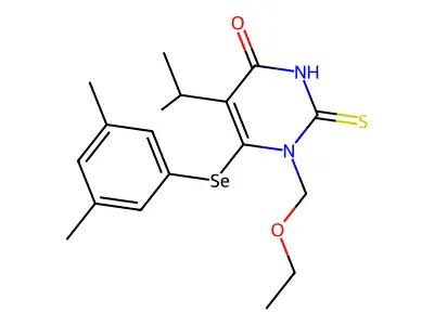 Thiouracil der. structure