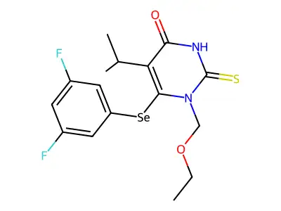 Thiouracil der. structure
