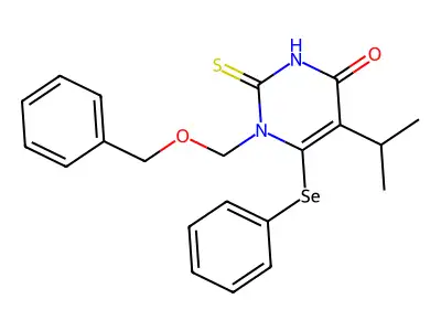 Thiouracil der. structure