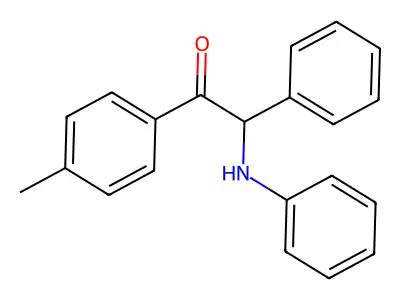 1-(4-Methylphenyl)-2-phenyl-2-(phenylamino)ethan-1-one structure