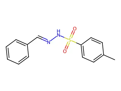 N'-Benzylidene-4-methylbenzene-1-sulfonohydrazide structure