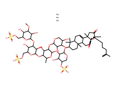 Cucumarioside A7-1 structure