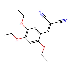 2-[(2,4,5-Triethoxyphenyl)methylidene]propanedinitrile structure