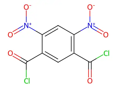 4,6-Dinitrobenzene-1,3-dicarbonyl dichloride structure