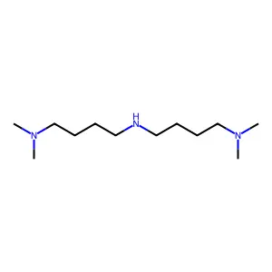 N-[4-(dimethylamino)butyl]-N',N'-dimethylbutane-1,4-diamine structure