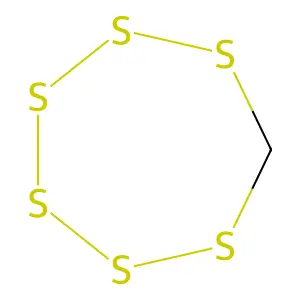 六硫杂环庚烷 structure