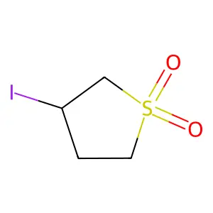 3-Iodotetrahydrothiophene 1,1-dioxide structure