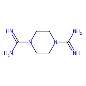 1,4-Piperazinedicarboxamidine structure