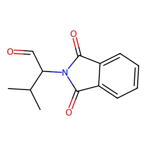2-(1,3-Dioxo-1,3-dihydro-2H-isoindol-2-yl)-3-methylbutanal structure