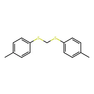 Bis(p-tolylthio)methane structure