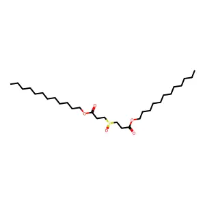 1,1'-双十二烷基-3,3'-亚磺酰基二丙酸酯 structure