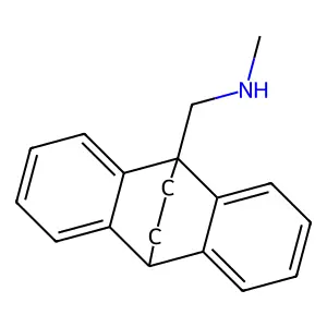 苯佐他明 structure