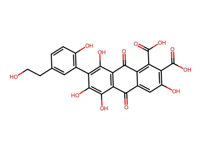 laccaic acid B structure