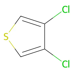 3,4-Dichlorothiophene structure