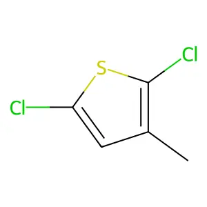 2,5-Dichloro-3-methylthiophene structure
