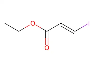 Ethyl 3-iodo-2E-acrylate structure