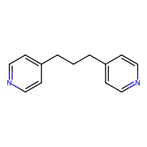 1,3-双(4-吡啶基)丙烷 structure