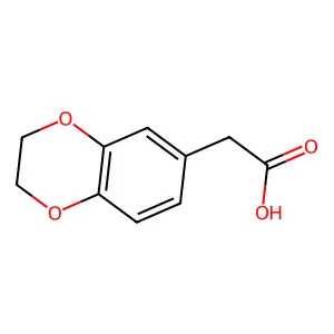 1,4-苯并二噁烷-6-基乙酸 structure