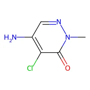 Methyldesphenylchloridazon structure