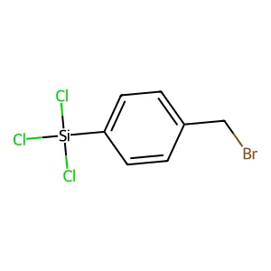 1-(Bromomethyl)-4-(trichlorosilyl)benzene structure
