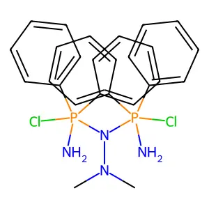 E5-diphosphazane-1,3-diamine structure