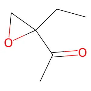 3,4-Epoxy-3-ethyl-2-butanone structure