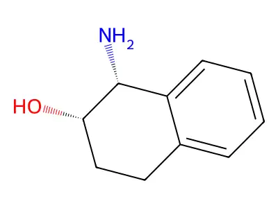 1-Amino-1,2,3,4-tetrahydronaphthalen-2-ol structure