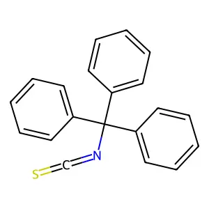 Trityl isothiocyanate structure