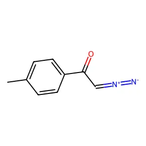 p-Methyl-2-diazoacetophenone structure