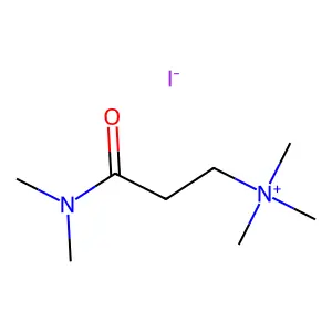 3-(二甲氨基)-N,N,N-三甲基-3-氧代丙-1-铵碘化物 structure