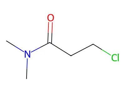 3-Chloro-N,N-dimethylpropanamide structure