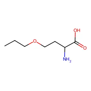 2-Amino-4-propoxybutanoic acid structure