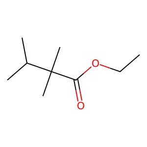 2,2,3-Trimethylbutanoic acid ethyl ester structure