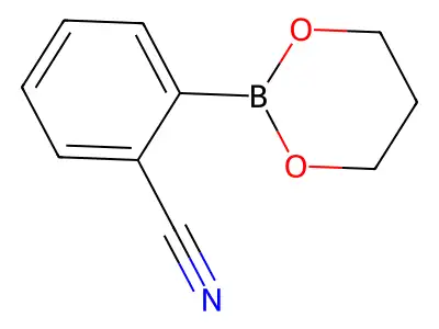 2-(1,3,2-Dioxaborinan-2-yl)benzonitrile structure