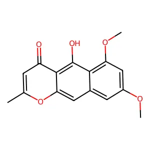 Rubrofusarin B structure