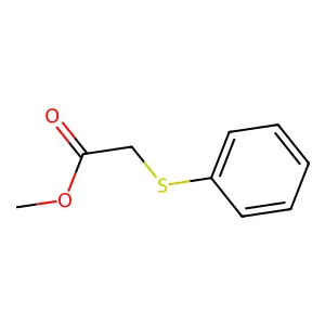 Methyl (phenylthio)acetate structure