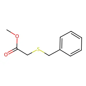 Methyl (benzylthio)acetate structure