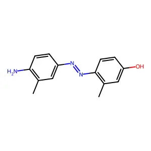 4-[2-(4-Amino-3-methylphenyl)diazenyl]-3-methylphenol structure