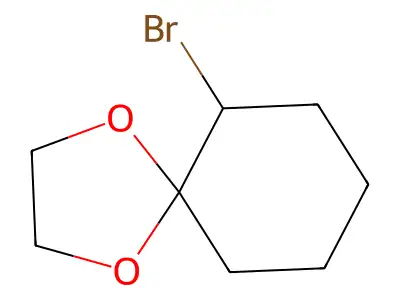 6-Bromo-1,4-dioxaspiro[4.5]decane structure